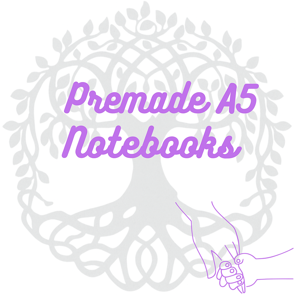 Premade A5 notebooks